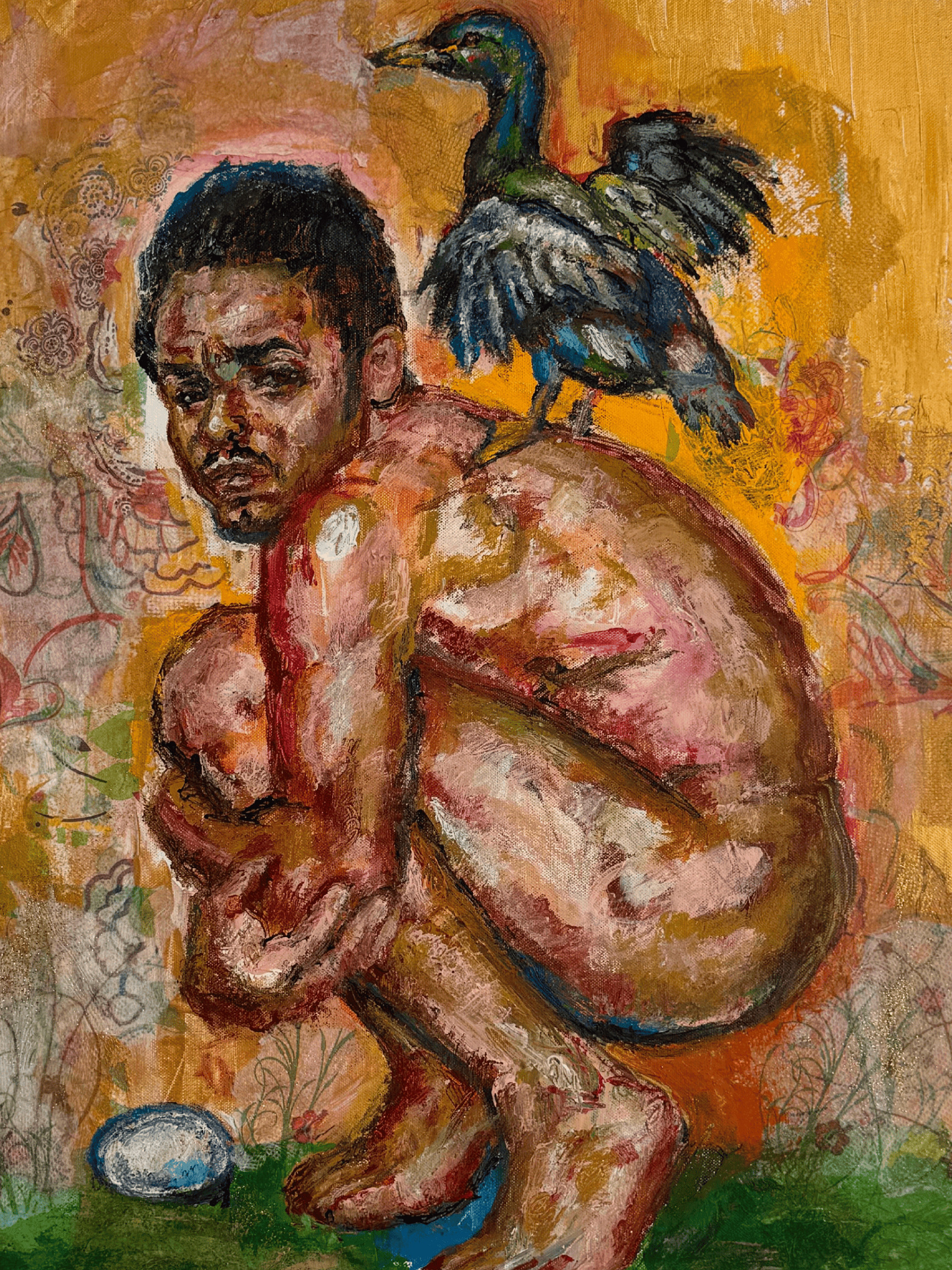 Born by Ricardo Osmondo Francis, 24 by 30 inches